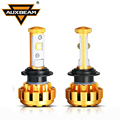Auxbeam Cree Chips Luxury Gold Aluminum 60W pair H7 Led Car Refitment Bulbs SUV H7 Headlight