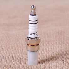 Metal Spark Plug A7TC 10mm Fit for GY6 50cc 70cc 90cc 125cc 150cc Scooter ATV Quads Go Kart Dirt Bike Moped QMI157 QMI152 QMJ