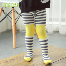 Cotton Striped Kids Girls Tights For Kids Pantyhose Girls Boys Stocking Children’s Tights Toddler Infant Clothing For 0-3Y