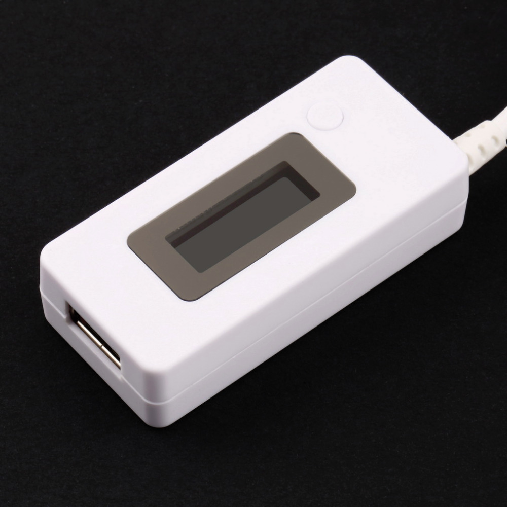 1Pc Voltage Current Meter LCD USB Charger Mobile Power Detector Battery Tester Hot Worldwide