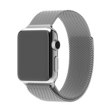 HOCO silver Milanese Loop for apple watch 42mm band Stainless steel strap for apple watch 38mm Watchband