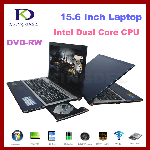 Cheap 15 6 inch laptop computer with Intel Celeron 1037U 1 8Ghz Dual Core 8GB RAM