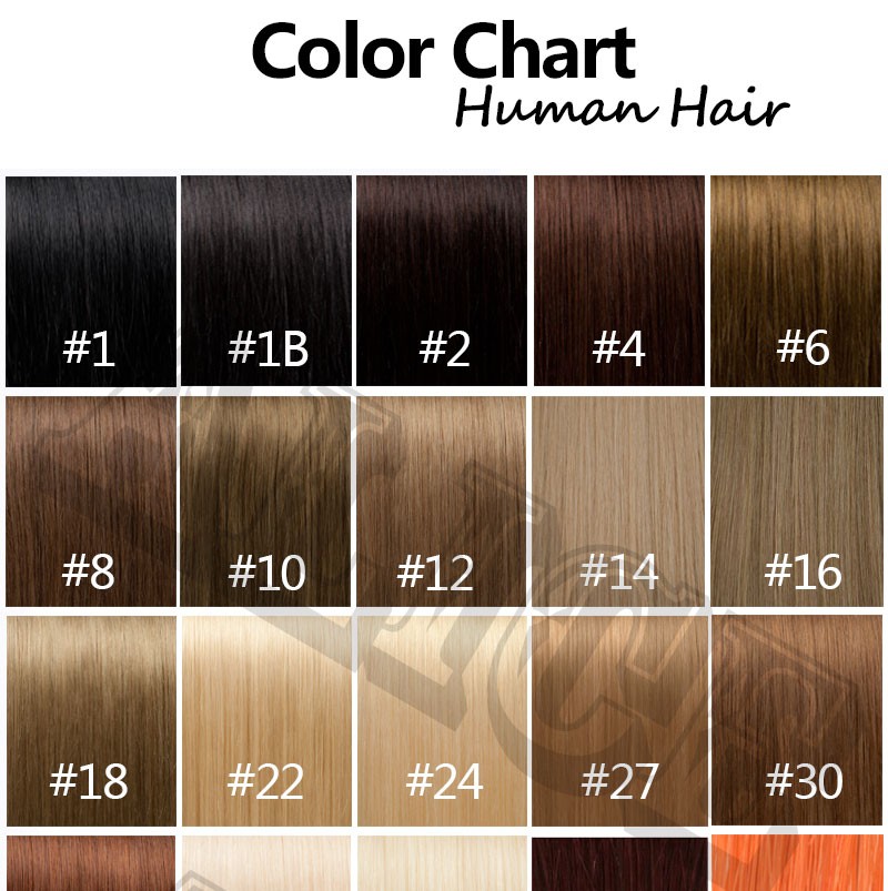 Color Chart For Hair Color - Color Chart For Hair Dye Hair Color ...