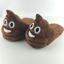Funny Mens Plush Slippers 2015 Indoor Shoes House Cute Women Slippers Emoji Shoes Warm House Slipper