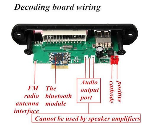 Схема bluetooth модуля