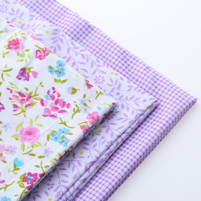 Cotton Fabric For Sewing Handmade Material Hometextile DIY Cloth For Sheet Bag Dress Shirt 3 Design