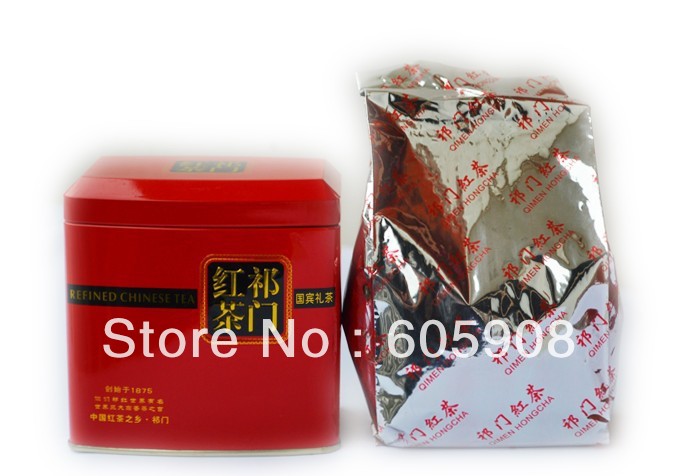 Premium Keemun Black Tea!Qi Men Hong Cha !250g in Tin !Free Shipping !