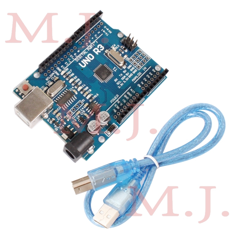 Купить высокое качество Uno R3 Mega328p Ch340 Ch340g для Arduino Uno R3 Usb кабель в интернет 0435