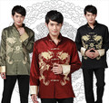 Shanghai Story new Long Sleeve Tang suit Chinese Traditional dragon printed Jacket chinese clothing mandarin collar
