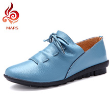 Summer Style Woman Loafers Fashion Genuine Leather Shoes Woman Comfortable Shoes Woman Flat Loafers Moccasin Size:35-40 Y2562