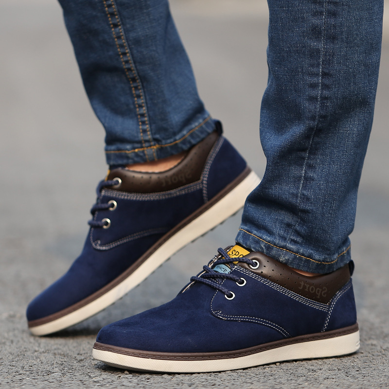 New fashion men shoes casual breathable flats adult male Oxfords sneakers size 39 44 K901