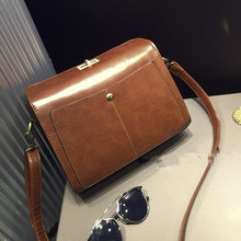 2016 New Arrive Vintage Lock Women Bag Fashion Shoulder Crossbody Bag Small Girls School Bag Casual Women Messenger Bag F037