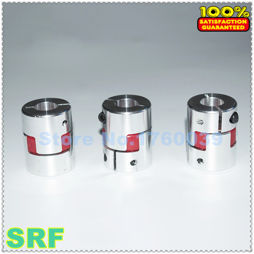 Description Picture 3 of item4pcs/lot 12x14mm step motor shaft coupler flexible coupling D30 L42 Plum flexible coupling