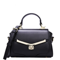 Famous Brand Japan Korean Style Flap Handbag Women Solid Color Fashion Twist Lock Bag Ladies Trendy