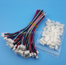 50 компл. XH2.54 5Pin одинарные провода на борт разъем 15 см 24AWG с розеткой