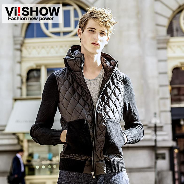 VIISHOW 2015 Canada Goode Casula Winter Coat Men Sport Cotton Padded Duck Down Jacket Men Brand