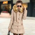 2631 2016 womens down jackets Fashion Chaquetas mujer Winter jacket women Slim Long down jacket