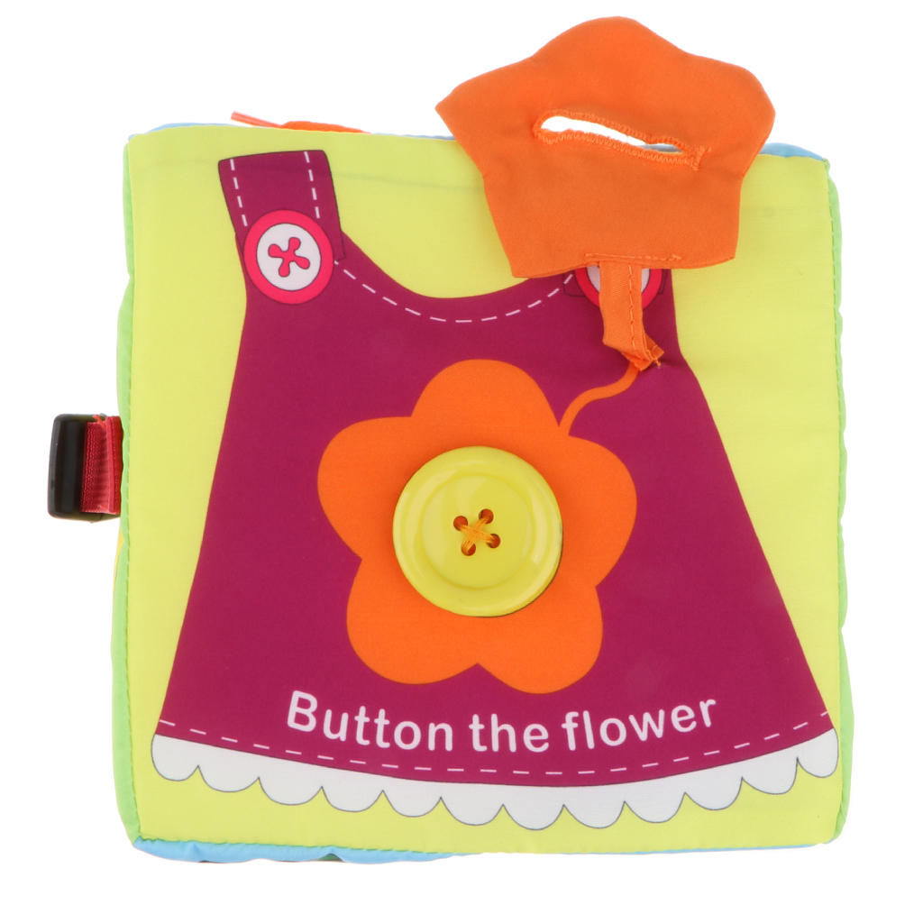 Learn to Dress Baby 6 Puzzle   Toy Zip Snap Button Buckle Lace