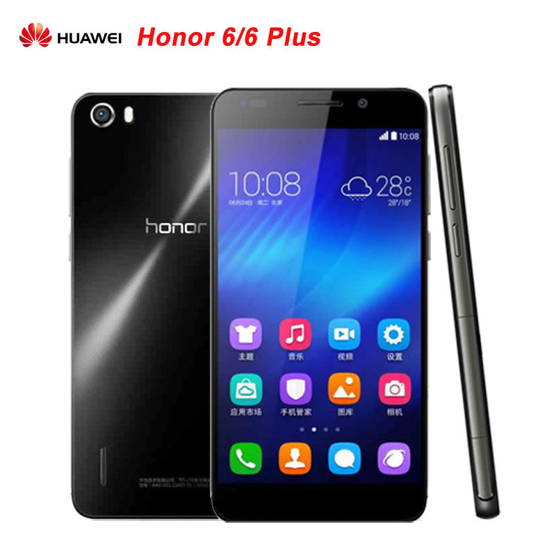 Original Huawei Honor 6 6 Plus 5 5 Android 4 4 2 Smartphone Kirin 925 Octa