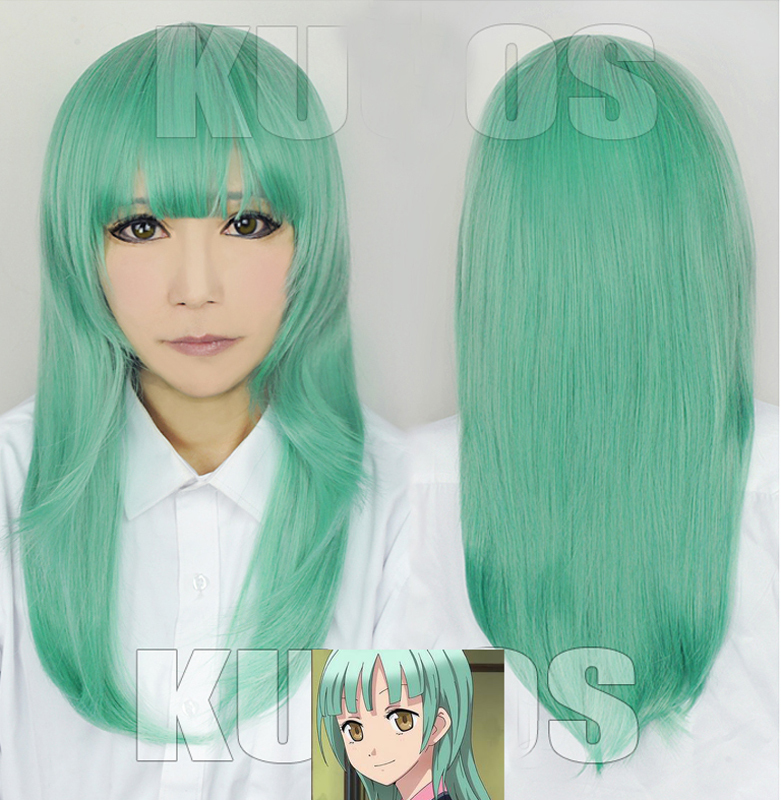 light green assassination classroom kayano kaede wig 60cm in synthetic wigs from light green assassination classroom kayano kaede wig 60cm in synthetic wigs from