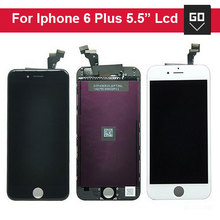 For iPhone 6 plus lcd screen display 5.5 inch size for iPhone 6 plus LCD Screen and Touch pannel digitizer Assembly black color