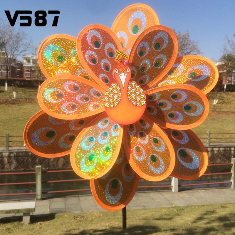 Compra Molinos de viento de jardín de madera online al por mayor de