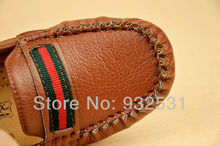 Hot New 2015 Children Sneakers Fashion Kids Shoes PU Leather Boys Girls Shoes Brown Black Sport
