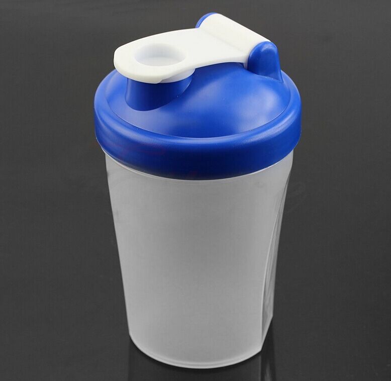 Newest 5 Colors Smart Shake Gym Protein Shaker Mixer Cup With Stainless Whisk Ball