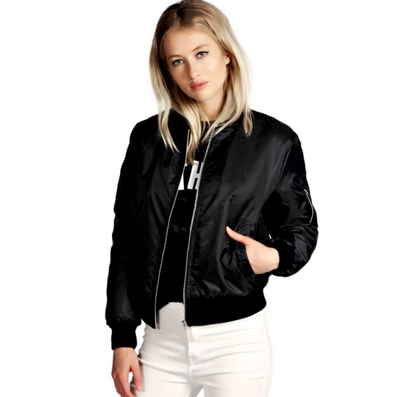 neue frauen klassische padded bomberjacke damen vintage zip up biker mantel sl china mainland neue frauen klassische padded bomberjacke damen vintage zip up biker mantel sl china mainland