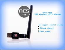 Hi-Gain USB WIFI Antenna Wi-Fi External Wireless USB Mini Adapter Antenna IEEE 802.11 b/g/n with WPS for Easy Connection
