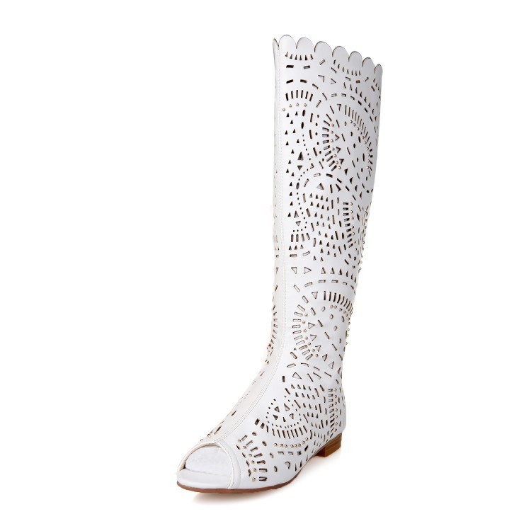 Soft Leather Solid Round Toe Women Fashion Mid-calf Boots,2014 New