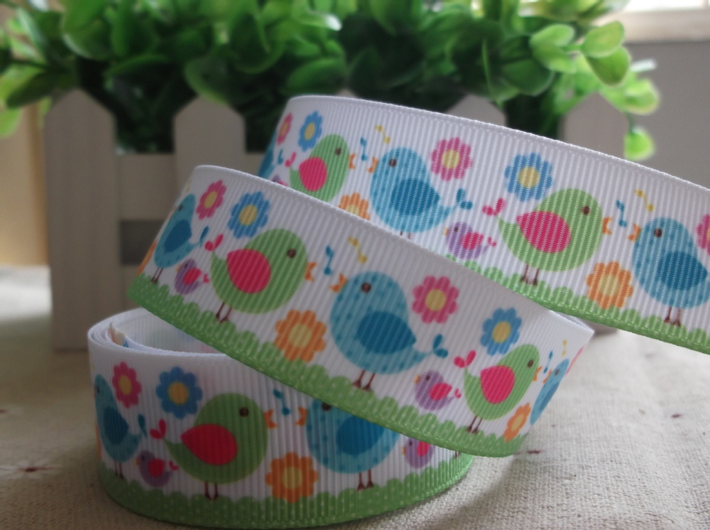 2013 new arrival 7 8 22mm bird ribbon cartoon bird 2013 new arrival 7 8 22mm bird ribbon cartoon bird