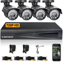 HD 1080P 8ch CCTV System NVR Kit for IP camera 8 channel full 960H video recorder with 800TVL video surveillance system