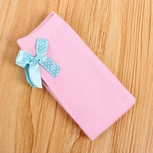 Toddlers Kid Girl Princess Bow knot Knee High Socks Cotton Stockings 3 6Y