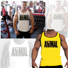 Men sexy cotton gym tank top men Sleeveless tops bodybuilding clothing Sport vest fitness Big Size