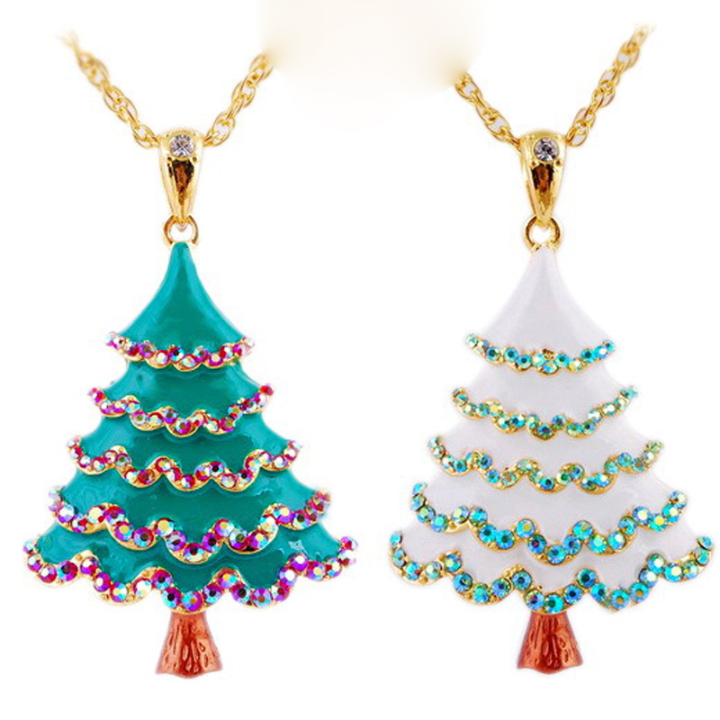 2015 classic christmas tree necklace 18k gold chain 2015 classic christmas tree necklace 18k gold chain