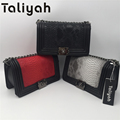 Luxury Handbags Women Bags Designer 2016 Fashion Artificial Leather with Serpentine Crossbody Bags For Women Messenger