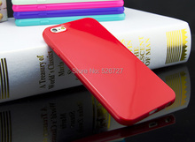 4 7 Candy Color Soft TPU Silicone Skin Back Case Cover For iPhone 6 4 7inch