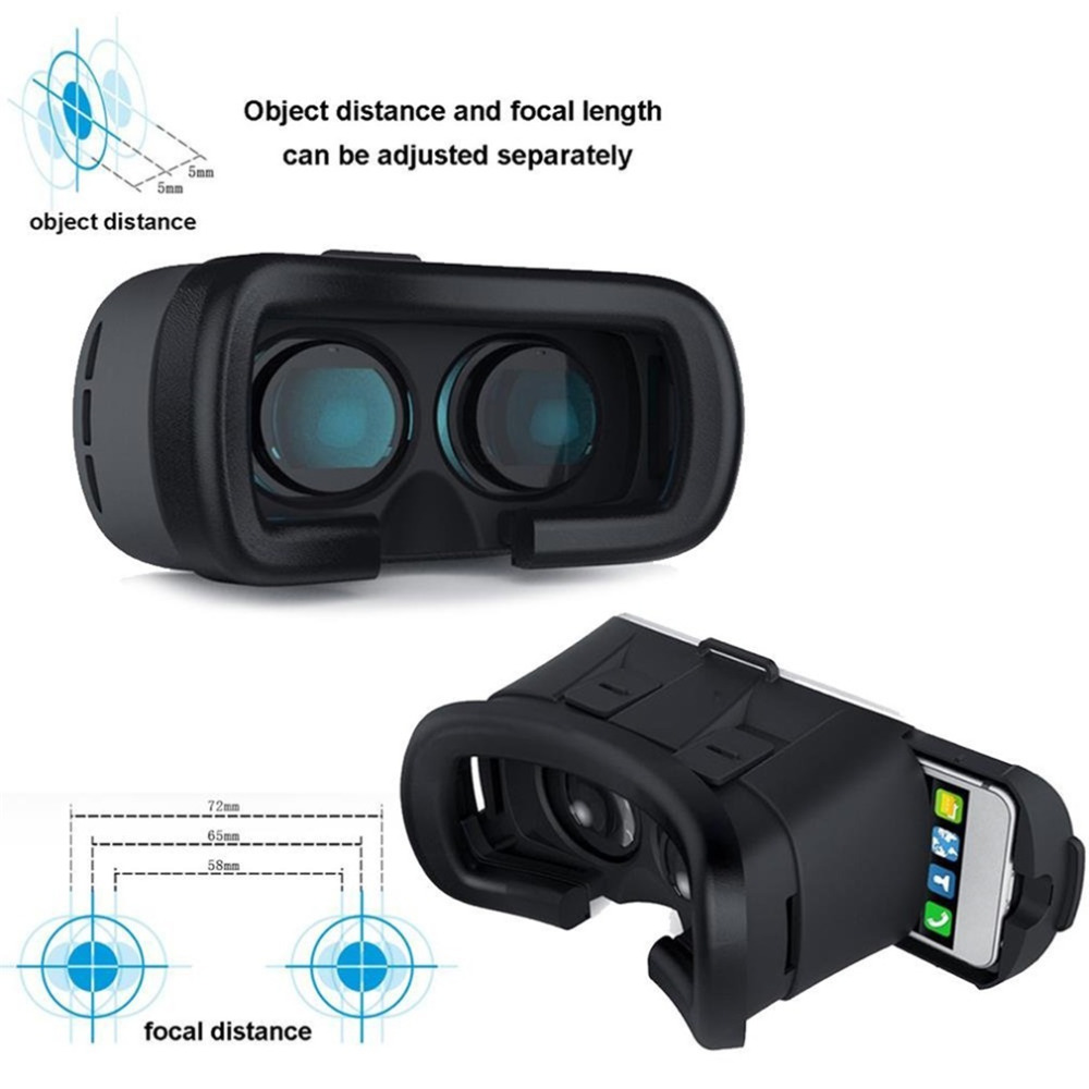 2016 New High Quality 3D Bluetooth VR BOX Virtual Reality Remote Control Glasses