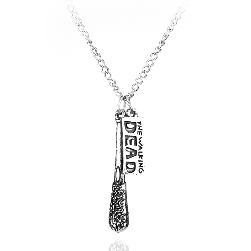 2016 Film Bijoux The Walking Dead Collier Arbalète Pendentif Collier femmes accessoire de mode oxydé expédition