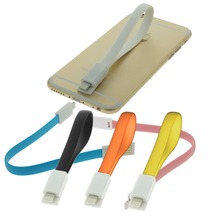22cm 1M Magnetic Lightning Usb Sync Data Cable Short Magnet Noodle Charging 1 Meter For Apple