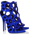 European new mesh sandals Korean suede sandals sexy black nightclub sandals women shoes