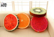 38cm Plush toy fruit cushion pillow watermelon cushion office sofa almofadas decorativas cojines birthday gift free shipping