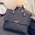 2016 winter new handbag Lingge Spiraea casual fashion handbags simple shoulder bag Messenger bag