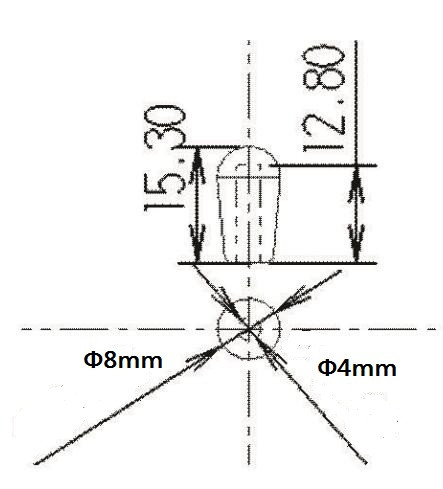 Description Picture 3 of itemFLEOR 6pcs Plastic 3 Way Toggle Switch Tip Cap Knob 4mm Replacement for Electric Guitar Pickup Selector Switch Tips