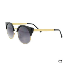 Hot Sale New Unisex Vintage Cat Eye Sunglasses Retro Round Girls Fashion Sun Glasses For Ladies