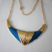 NE020 fashion jewelry trend female multicolor necklace