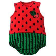 2016 Brand Baby Bodysuits Summer Newborn Cotton Body Baby Sleeveless Boys Girls Clothes 6 Color Hot Selling