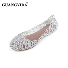 New 2016 summer women sandals breathable shoes crystal jelly nest crystal sandals female flat sandal shoes woman