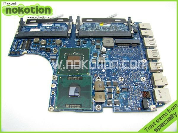 LAPTOP MOTHERBOARD for APPLE MACBOOK 1181 T8300 CPU ON BOARD 2.4GHz 820-2279-A DDR2 mainboard